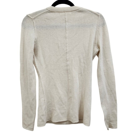 Inhabit Cashmere Plunge Neckline Sweater Size: S - Picture 7 of 13